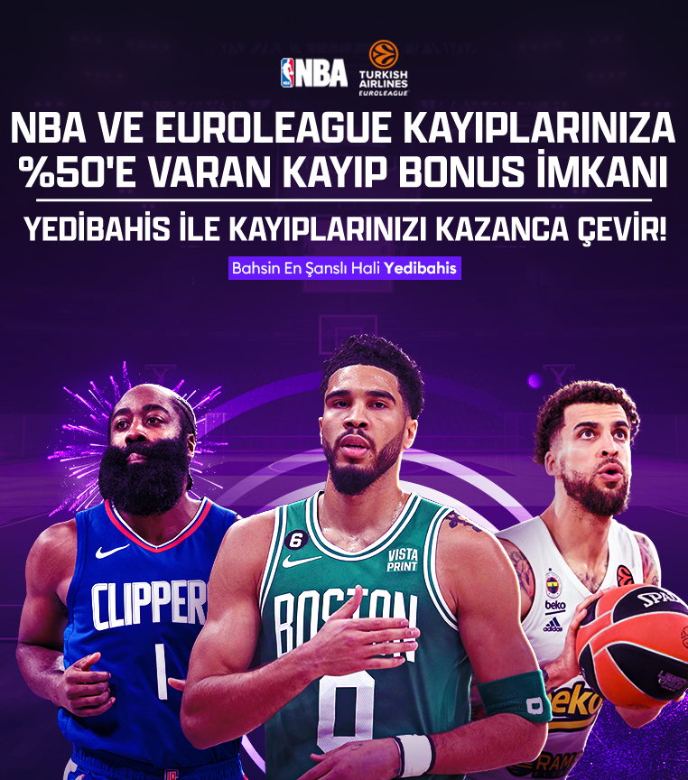 Nba Ve Euroleague Kayıplarınıza %50'e Varan Kayıp Bonus İmkanı